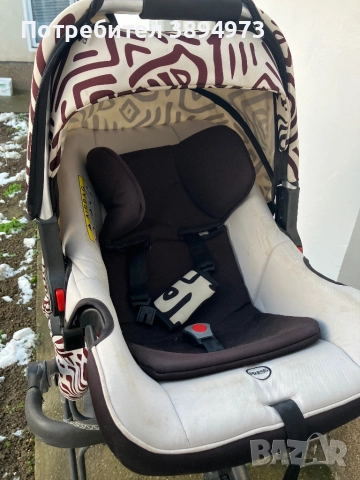 Бебешка количка със кошници, снимка 4 - За бебешки колички - 52913538