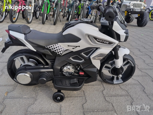 US Акумулаторен мотор HOUSTON бял, снимка 2 - Детски велосипеди, триколки и коли - 53569591