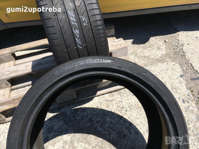  285/30/21 Континентал Спорт Контакт 2016г 4,5мм , снимка 8 - Гуми и джанти - 29049995