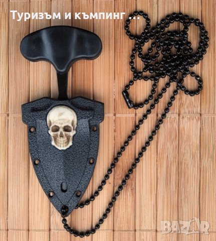 Малко ножче за носене на врата / тип ударна кама /, снимка 9 - Ножове - 43330326