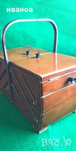 Немски шивашки несесер, снимка 9 - Антикварни и старинни предмети - 35193013