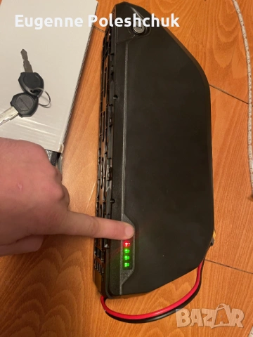 Ново Батерия и Зарядно Колело Скутер Триколка. 36 в 16 ампера MAX, снимка 3 - Аксесоари за велосипеди - 53495080