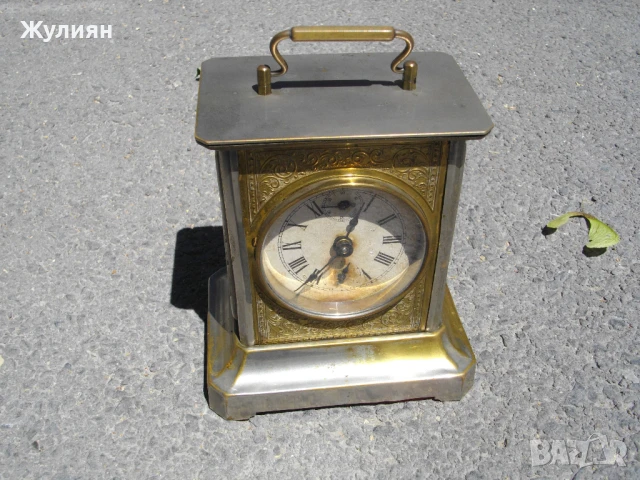 КОЛЕКЦИОНЕРСКИ НАСТОЛЕН ЧАСОВНИК JUNGHANS БУДИЛНИК ЖОКЕР , снимка 3 - Антикварни и старинни предмети - 50973707