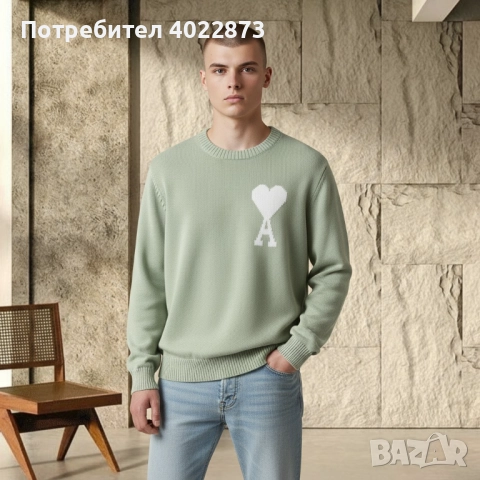 Мъжки Пуловери 100% памук , снимка 2 - Пуловери - 52466400