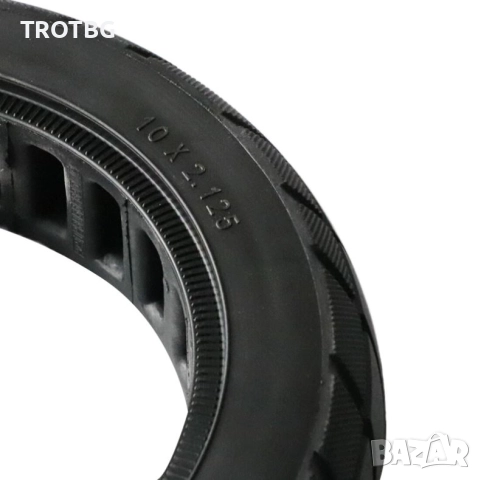 Плътна гума 10x2.125 за електрически тротинетки Ninebot F20 / F25 / F30 / F40 и Xiaomi Mi4 Lite 2nd, снимка 2 - Други спортове - 52557813