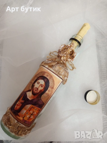 Арт комплект в бароков стил за Св.Кръщение, модел “Исус Христос“ , снимка 16 - Декорация - 52739519