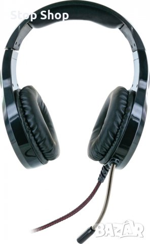 Слушалки SCHWAIGER GAMING HEADSET GH50, Черен/Червен, снимка 8 - Слушалки и портативни колонки - 39407550