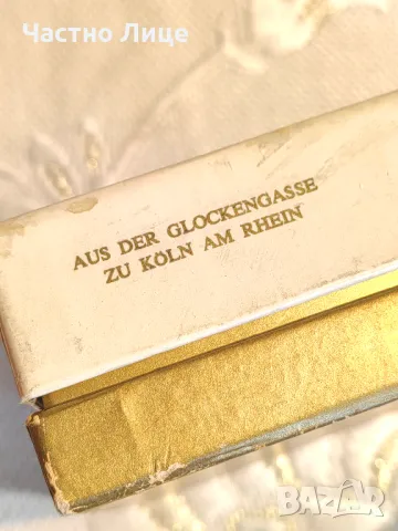 Оригинален Vintage No.4711 Комплект Истинска Кьолнска Вода Одеколон 100 ml и сапун, снимка 8 - Колекции - 48427336