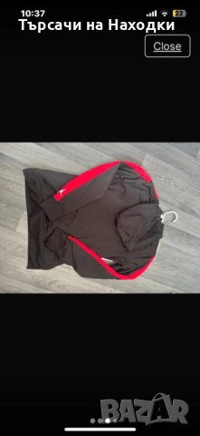 Оригинален дамски или детски суичър Jordan Air XL red & black, снимка 5 - Суичъри - 50825941