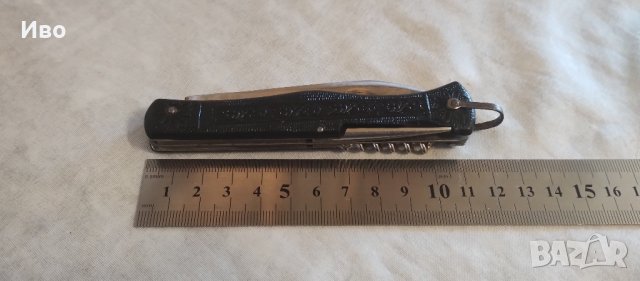 Многофункционален руски сгъваем джобен нож Ворсма Дубок  произведен 1980 г. в СССР , снимка 9 - Ножове - 43597710
