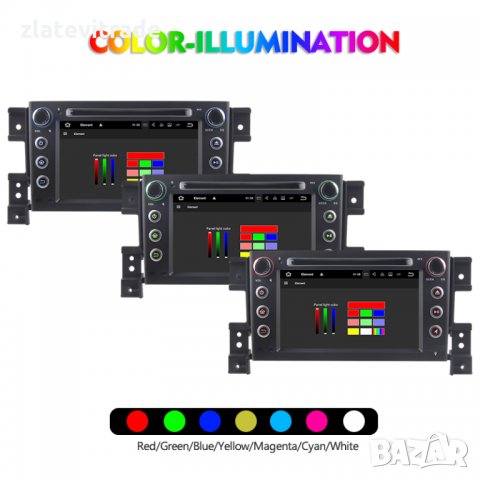 SUZUKI GRAND VITARA 2005 - 2015 - 9'' Андроид НАВИГАЦИЯ, 7128, снимка 8 - Аксесоари и консумативи - 29021006