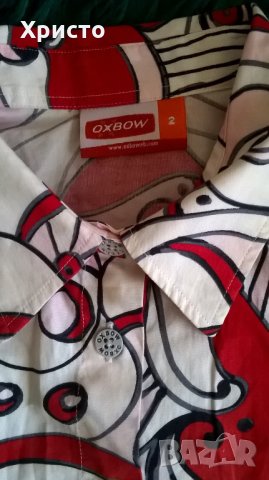 блуза маркова дамска Оксбоу OXBOW Италия, снимка 2 - Ризи - 28832893