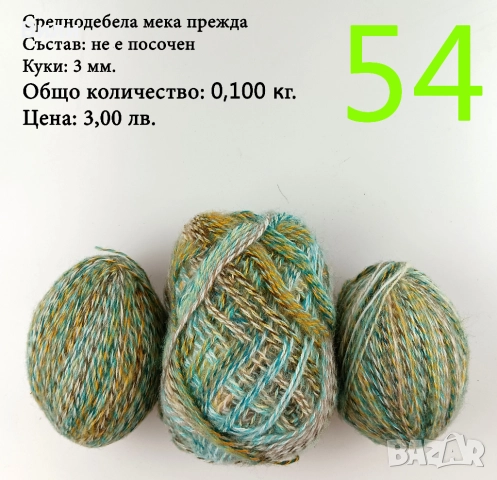 Евтини прежди в малки количества - нови и остатъци , снимка 11 - Други - 52029790