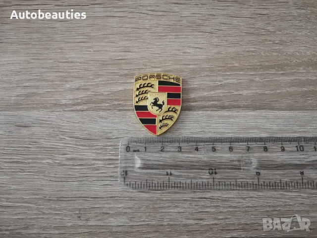 Емблема за волан Porsche малък размер, снимка 5 - Аксесоари и консумативи - 48646260