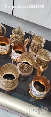 руски стакани 12бр, снимка 3 - Антикварни и старинни предмети - 43849339