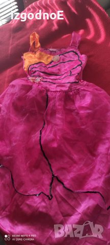 116 Barbie Карнавална рокля, снимка 6 - Детски рокли и поли - 43342761