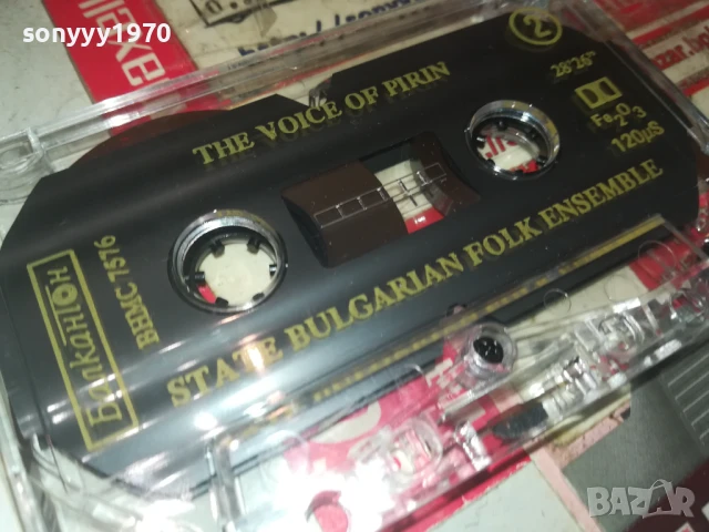 THE VOICE OF PIRIN-ORIGINAL TAPE-БАЛКАНТОН 0308251258, снимка 15 - Аудио касети - 51234653