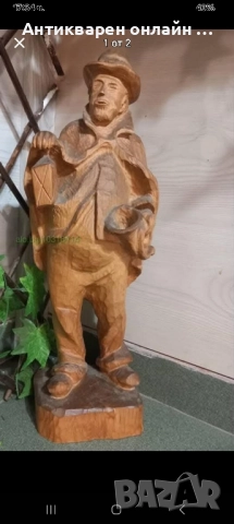 дървена фигура 49см 