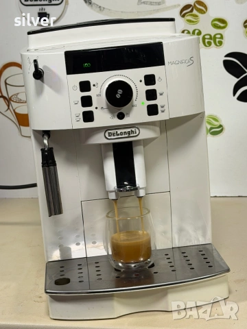 Кафемашина кафе автомат delonghi magnifica S с гаранция, снимка 9 - Кафемашини - 53015354