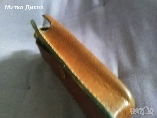 Калъф естествена кожа за радиостанция за носене на колан-два броя, снимка 7 - Чанти - 24138429