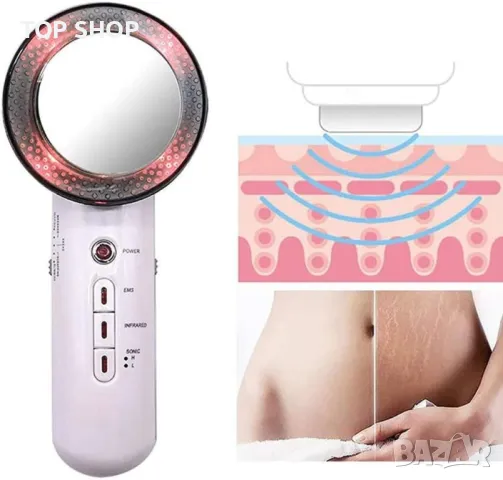 MAXXMEE Антицелулитен масажор с EMS и ултразвук, снимка 3 - Медицинска апаратура - 48763280