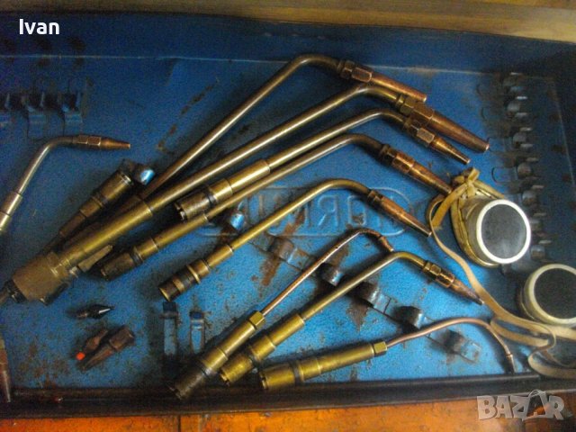 Оксиженен Резак Горелка Профи Немски Комплект 20 Части Горелки/Дюзи/Куфар-HORNING, снимка 7 - Други инструменти - 39842485