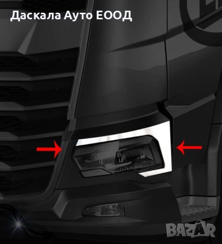 Комплект декорация за фар за ДАФ DAF XG XG+