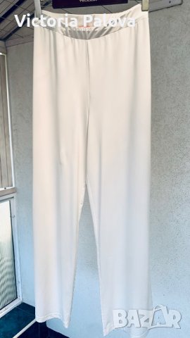 Екрю,свободна кройка панталон PRINCESS  POMPÖÖZ,design by Harald Glöckler