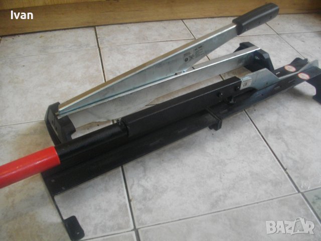 Нова Немска Гилотина Рязане Ламинат/Паркет/Лайсни-D-CUT-770mm/WOLFCRAFT PROFY-Алуминиева-Олекотена, снимка 2 - Други инструменти - 40725792