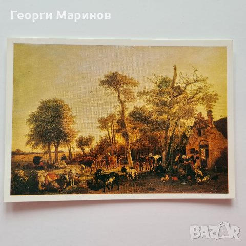 Шедьоври на живописта от Ермитажа, 13 - 18 век, Aurora Art Publishers - Leningrad, 1981 г., комплект, снимка 10 - Специализирана литература - 32545789