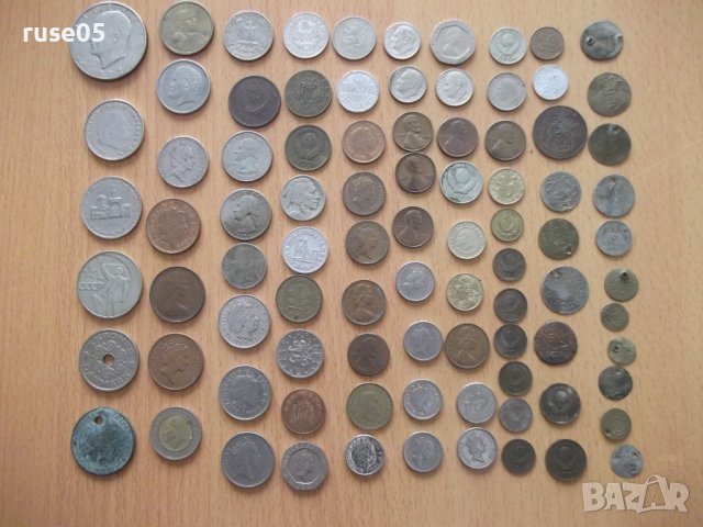 Лот от 88 бр. монети
