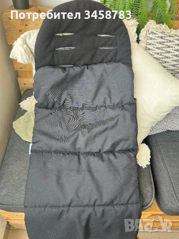 Детска количка Kinderkraft Askoy + Зимно чувалче и покривало за дъжд, снимка 7 - Детски колички - 51282768