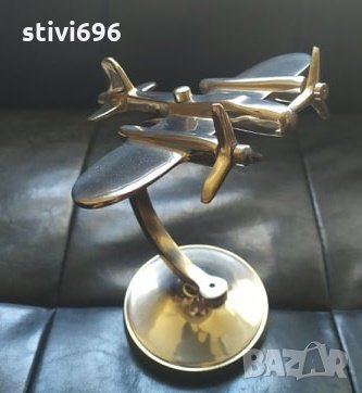 Уникален самолет,ръчно направен.Старинно, снимка 6 - Колекции - 28484106
