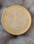 Рядка находка 1евро "Леонардо да Винчи", снимка 1