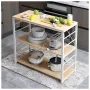 ПРОМОЦИЯ Кухненска помощна масичка с рафтове 10CZLDKR06OK90, снимка 6