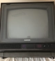 Телевизор Samsung CX-348ZME, работещ перфектно, ретро, портативен, подходящ за кабелна, дистанционно, снимка 1