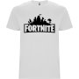 Нова детска тениска Fortnite в бял цвят 