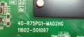 TCL 75C61B със счупен екран LVU750NDJL ST7461D03-2/40-R75PG1-MAD2HG 11602-501097/40-L30SW4-PWB1ZG , снимка 13