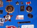 Стари руски значки с Ленин и Ленинград СССР USSR, снимка 6