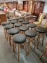 Масивни Бар Столове-14бр -внос от Германия!ОБЯВЕНАТА ЦЕНА Е ЗА БРОЙ!, снимка 3
