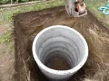 Изграждане на Септични Ями Шахти Канализация с Багер Бетонни Пръстени, снимка 1