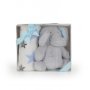 БЕБЕШКО ОДЕЯЛО 90/75 CM С ИГРАЧКА ELEPHANT BLUE, снимка 1 - Плюшени играчки - 43499361