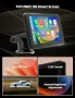 Нов Безжична CarPlay/Android Auto 7" HD екран + камера за паркиране , снимка 5