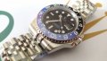 Rolex GMT Master II "Batman" Jubilee 126710BLNR автоматичен клас ААА+, снимка 5