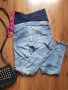 Накъсани дънки за бременни H&M Мama Skinny High Rib р-р 36, снимка 1 - Дрехи за бременни - 37340646