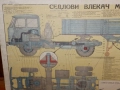 Плакат,табло МАЗ-504 Седлови влекач, снимка 3