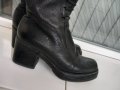 Дамски ботуши естествена кожа номер 37/38, снимка 3