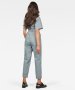 Нов! G-star Raw Bristum Deconstructed Jumpsuit WMN Short Sleeve Дамски Гащеризон Размер М, снимка 13