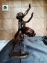 бронзова статуетка-дервиш, снимка 1 - Антикварни и старинни предмети - 26542501
