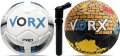Футболна топка VORX 2 части, размер 5, с помпа, снимка 1 - Футбол - 43185899